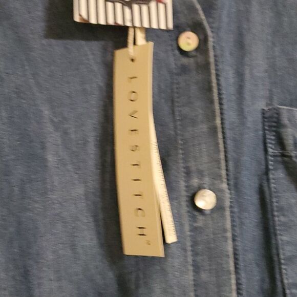 LOVE STITCH dolman sleeve M NEW - Picture 4 of 7